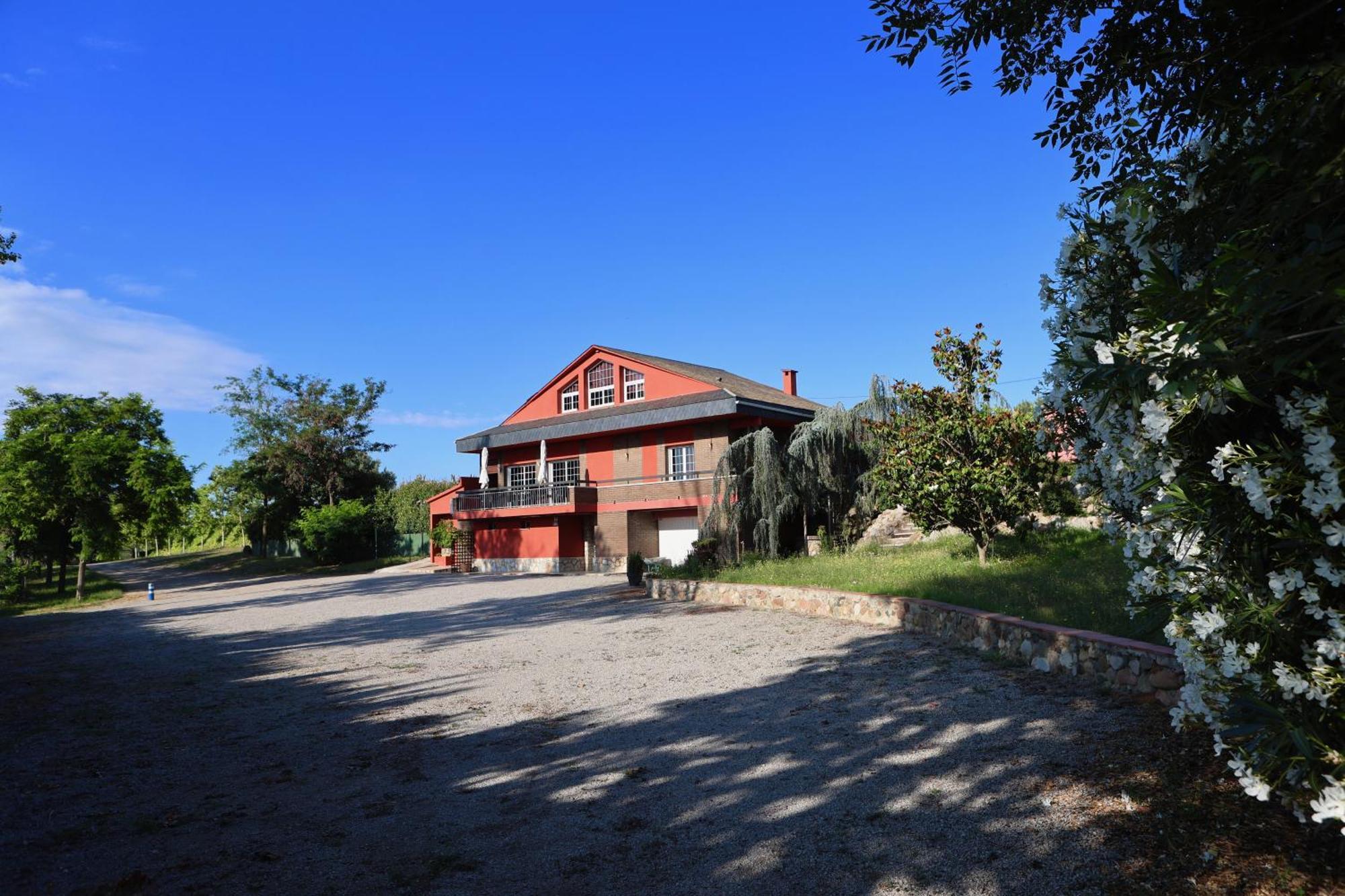 El Cedre Blau Vivienda Con Piscina En Granollers别墅 外观 照片