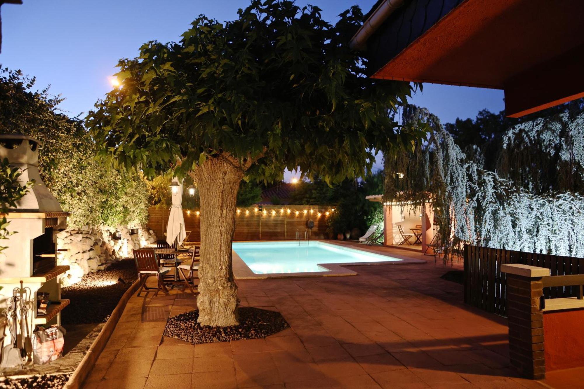 El Cedre Blau Vivienda Con Piscina En Granollers别墅 外观 照片