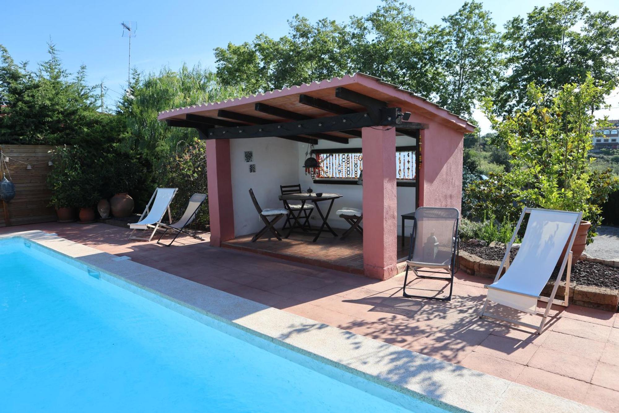 El Cedre Blau Vivienda Con Piscina En Granollers别墅 外观 照片